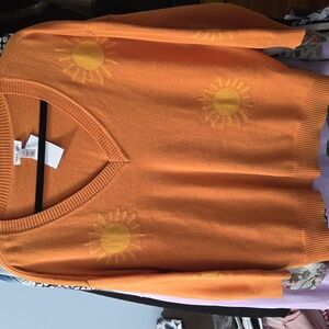 Tribal Jeans Sunshine Sweater sz lg